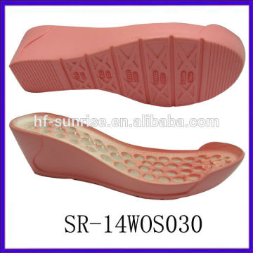 Fashion women pu unique design pu sole